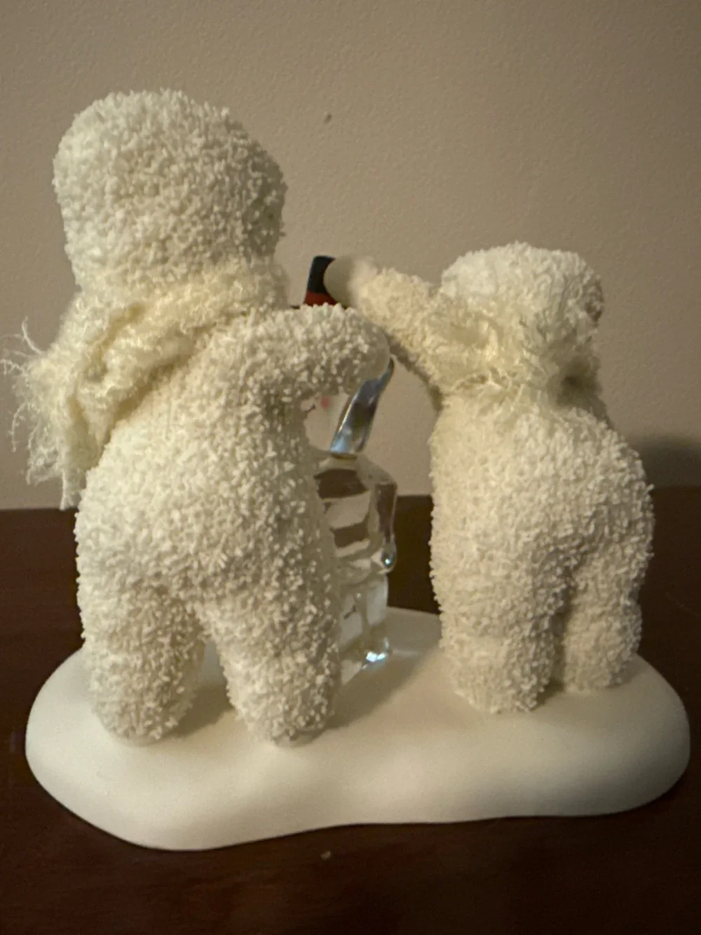 Department 56 Snowbabies with Snowman Pull Yourself Together #69494